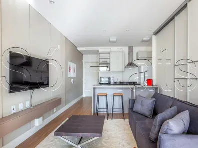 Apartamento com 1 Quarto para alugar, 64m² no Itaim Bibi, São Paulo
