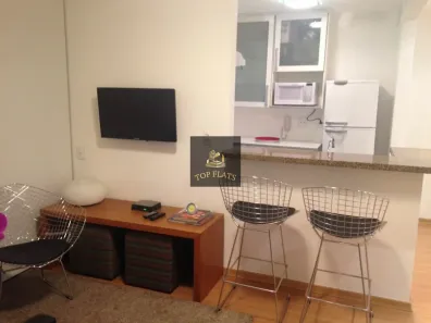 Flat com 1 Quarto para alugar, 41m² no Vila Nova Conceição, São Paulo