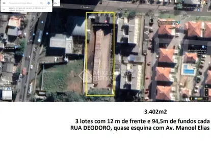 Lote/Terreno à venda, 3402m² no Mário Quintana, Porto Alegre