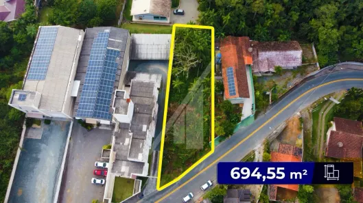Lote/Terreno à venda, 694m² no Passo Manso, Blumenau