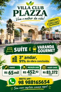 Apartamento com 2 Quartos à venda, 49m² no Maiobinha, São Luís