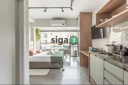 Apartamento com 1 Quarto à venda, 25m² no Brooklin Paulista, São Paulo