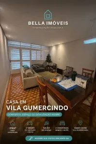 Casa com 3 Quartos à venda, 216m² no Vila Gumercindo, São Paulo
