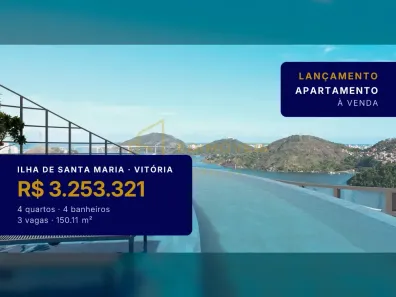 Apartamento com 4 Quartos à venda, 150m² no Ilha de Santa Maria, Vitória