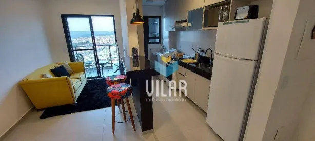 Apartamento com 1 Quarto para venda ou aluguel, 48m² no Parque Campolim, Sorocaba
