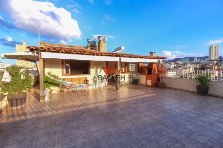 Cobertura com 3 Quartos à venda, 187m² no Sagrada Família, Belo Horizonte