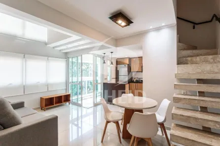 Apartamento com 2 Quartos para alugar, 55m² no Indianópolis, São Paulo