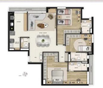Apartamento com 3 Quartos à venda, 112m² no Savassi, Belo Horizonte