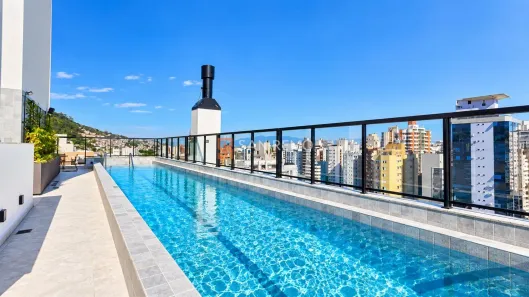 Apartamento com 1 Quarto para alugar, 31m² no Centro, Florianópolis