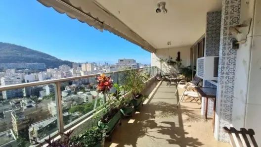 Apartamento com 4 Quartos à venda, 180m² no Laranjeiras, Rio de Janeiro