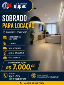 Sobrado com 4 Quartos para alugar, 286m² no Parque Renato Maia, Guarulhos