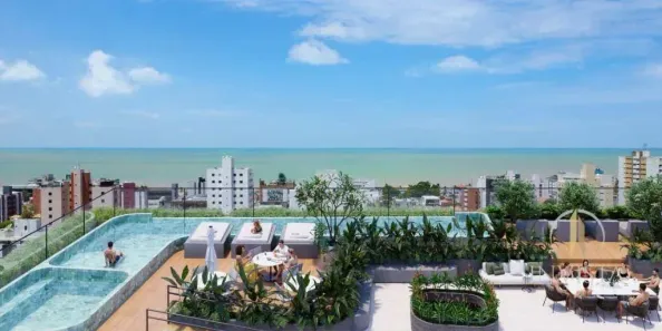Apartamento com 2 Quartos à venda, 68m² no Manaíra, João Pessoa