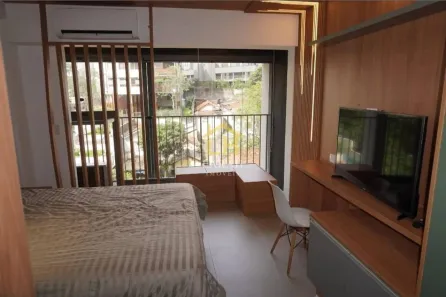 Apartamento com 1 Quarto para alugar, 26m² no Cerqueira César, São Paulo