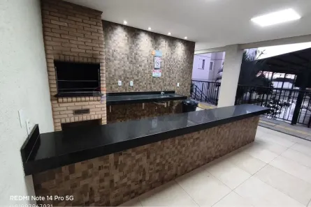 Apartamento com 2 Quartos para alugar, 44m² no Vila Monte Alegre, Paulínia