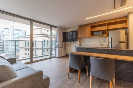 Apartamento com 1 Quarto para alugar, 53m² no Vila Olímpia, São Paulo