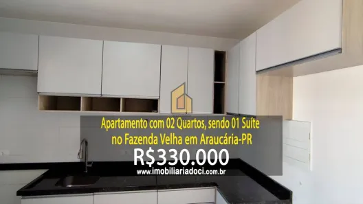 Apartamento com 2 Quartos à venda, 58m² no Fazenda Velha, Araucária