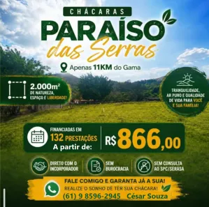 Fazenda/Sítio à venda, 2000m² no Setor Sul, Brasília