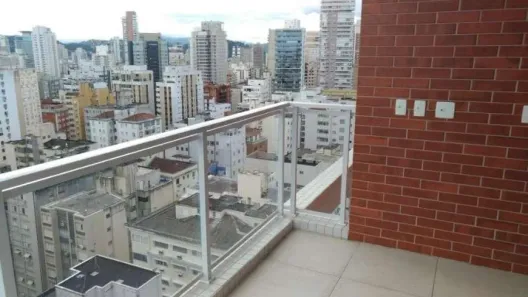 Apartamento com 1 Quarto para alugar, 45m² no Boqueirão, Santos