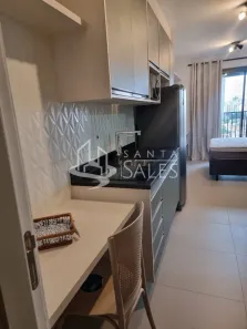 Apartamento com 1 Quarto para alugar, 27m² no Brooklin Paulista, São Paulo