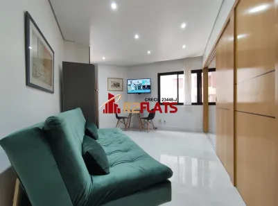 Flat com 1 Quarto para alugar, 35m² no Jardim Paulista, São Paulo