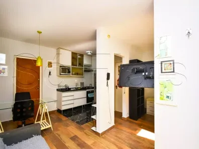 Flat com 1 Quarto para alugar, 35m² no Jardim Paulista, São Paulo