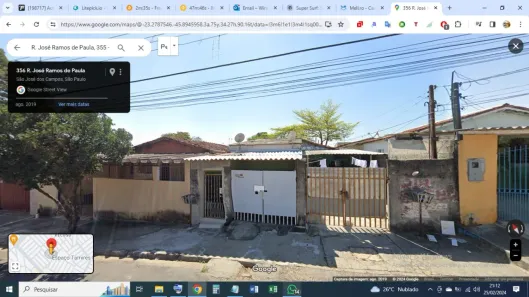 Casa com 1 Quarto para alugar, 60m² no Conjunto Residencial Elmano Veloso, São José dos Campos