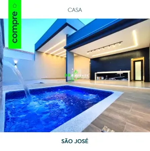 Casa com 3 Quartos à venda, 200m² no São José, Franca