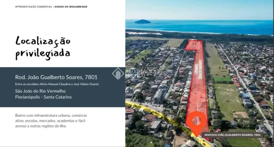 Lote/Terreno à venda, 523m² no Ingleses do Rio Vermelho, Florianópolis