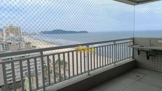 Apartamento com 2 Quartos para alugar, 92m² no Aviação, Praia Grande