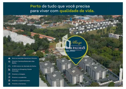 Apartamento com 2 Quartos à venda, 43m² no Caguassu, Sorocaba