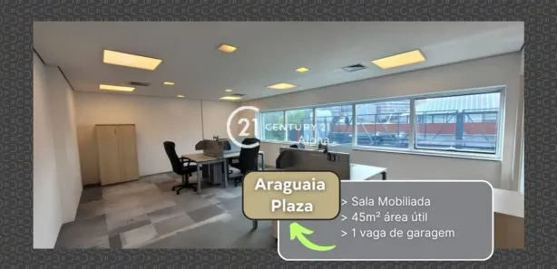 Sala Comercial para alugar, 45m² no Alphaville Industrial, Barueri