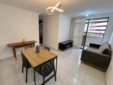 Apartamento com 2 Quartos para alugar, 60m² no Manaíra, João Pessoa