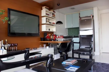 Flat com 1 Quarto para alugar, 45m² no Vila Nova Conceição, São Paulo
