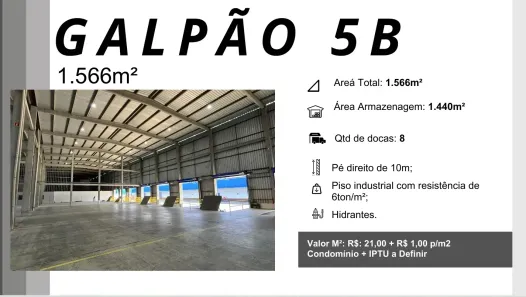 Galpão/Depósito/Armazém para alugar, 1566m² no Limoeiro, Feira de Santana