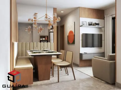 Apartamento com 2 Quartos à venda, 56m² no Campestre, Santo André