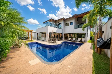 Casa de Condomínio com 5 Quartos para venda ou aluguel, 600m² no Condomínio Residencial Shamballa III, Atibaia