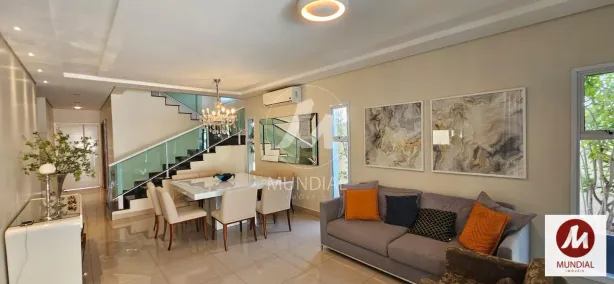 Casa de Condomínio com 3 Quartos à venda, 252m² no Recreio das Acácias, Ribeirão Preto