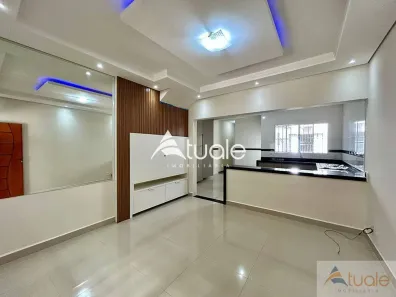Casa com 2 Quartos para alugar, 110m² no Residencial Anauá, Hortolândia