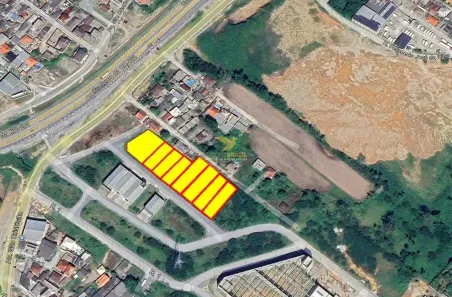 Lote/Terreno à venda, 6704m² no Aririú, Palhoça
