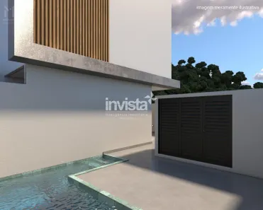 Casa com 2 Quartos à venda, 90m² no Vila Mathias, Santos