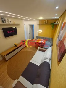 Apartamento com 2 Quartos para alugar, 52m² no Vila Augusta, Guarulhos
