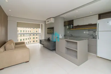 Apartamento com 1 Quarto para alugar, 47m² no Indianópolis, São Paulo