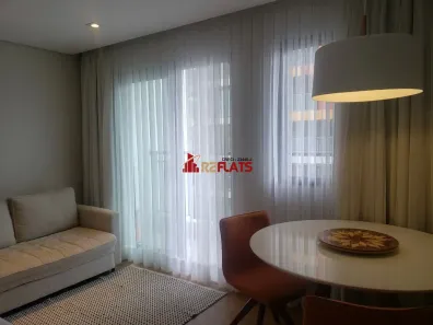 Flat com 1 Quarto para alugar, 28m² no Indianópolis, São Paulo