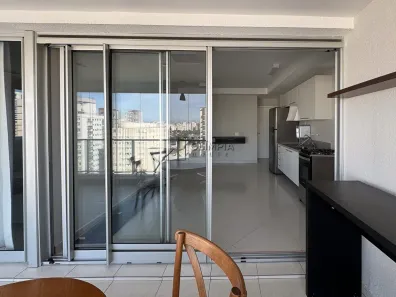 Apartamento com 1 Quarto para alugar, 52m² no Brooklin Paulista, São Paulo