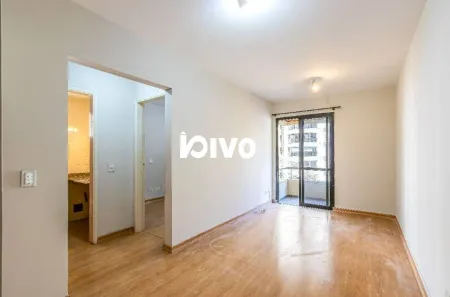 Apartamento com 1 Quarto para alugar, 40m² no Indianópolis, São Paulo