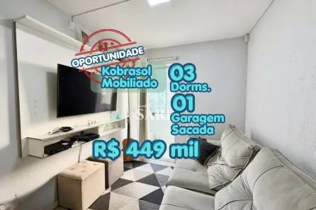 Apartamento com 3 Quartos à venda, 85m² no Kobrasol, São José