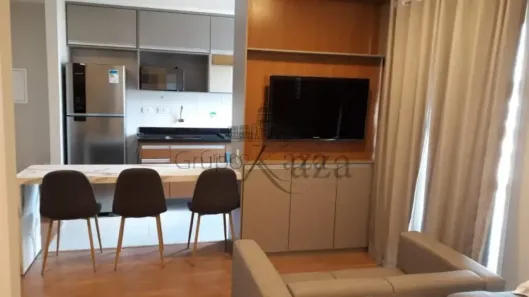 Apartamento com 1 Quarto para alugar, 35m² no Condomínio Centro Empresarial Taquari, São José dos Campos