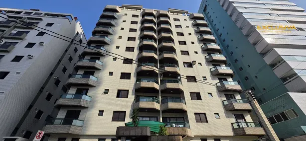 Apartamento com 3 Quartos para alugar, 113m² no Canto do Forte, Praia Grande