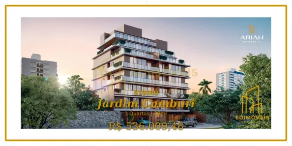 Apartamento com 1 Quarto à venda, 38m² no Jardim Camburi, Vitória