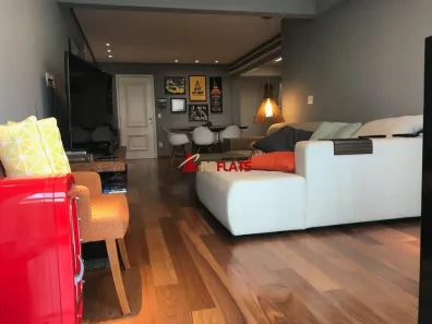 Apartamento com 3 Quartos para alugar, 120m² no Cidade Monções, São Paulo